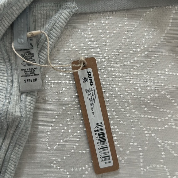 NWT Skims Cotton Rib Thong - Picture 6 of 7